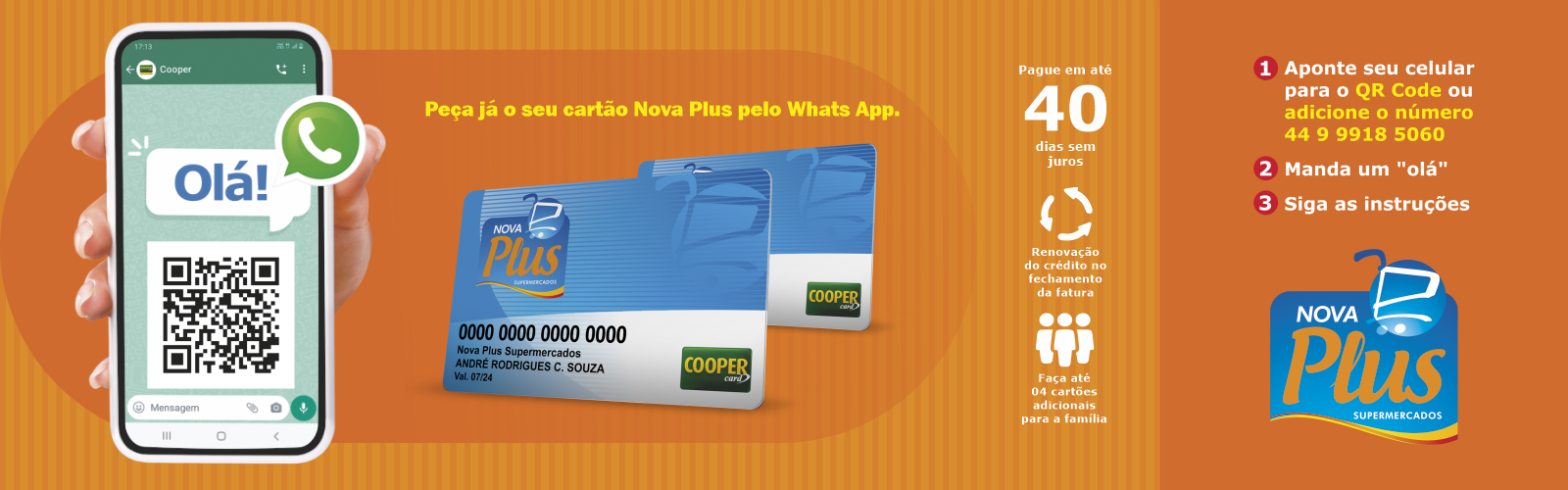 Banner da pagina de cartão